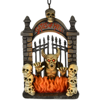 
              Gates of Hell Halloween Horror Ornament Spooky Devil Decoration
            