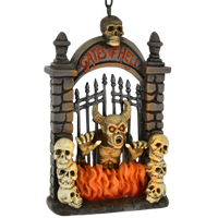 
              Gates of Hell Halloween Horror Ornament Spooky Devil Decoration
            