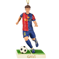 
              Tree Buddees x FC Barcelona Official Futbol Club Ornament Barça Soccer Player Limited Edition - Gavi
            
