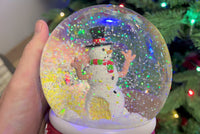 
              Sale - Tree Buddees Pee on Snowman Funny Christmas Snow Globe - Large 6.5"
            