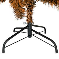 
              Sale - Black and Orange Halloween / Fall Colored Christmas Tree 6 Feet Tall
            
