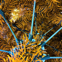
              Sale - Black and Orange Halloween / Fall Colored Christmas Tree 6 Feet Tall
            