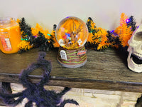 
              Sleepy Hollow Fall Themed Headless Horseman Halloween Snow Globe - Large 6.5"
            