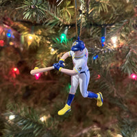 
              Tree Buddees x Savannah Bananas Player Official Banana Ball Ornament - Limited Edition (Light Tone Batter - White Jersey)
            
