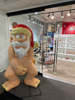 
              5 Foot Tall Naked Santa - Storefront Attention Grabber - Photo Opp
            