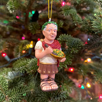 
              Caesar Salad Funny Play on Words Julius Caesar Christmas Ornament
            