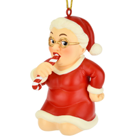 
              Just the Tip Mrs. Claus Funny Inappropriate Christmas Ornament
            