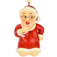 
              Just the Tip Mrs. Claus Funny Inappropriate Christmas Ornament
            