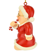 
              Just the Tip Mrs. Claus Funny Inappropriate Christmas Ornament
            