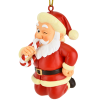 
              Just the Tip Santa Claus Funny Inappropriate Christmas Ornament
            