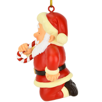 
              Just the Tip Santa Claus Funny Inappropriate Christmas Ornament
            