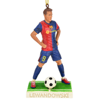 
              Tree Buddees x FC Barcelona Official Futbol Club Ornament Barça Soccer Player Limited Edition - Lewandowski
            