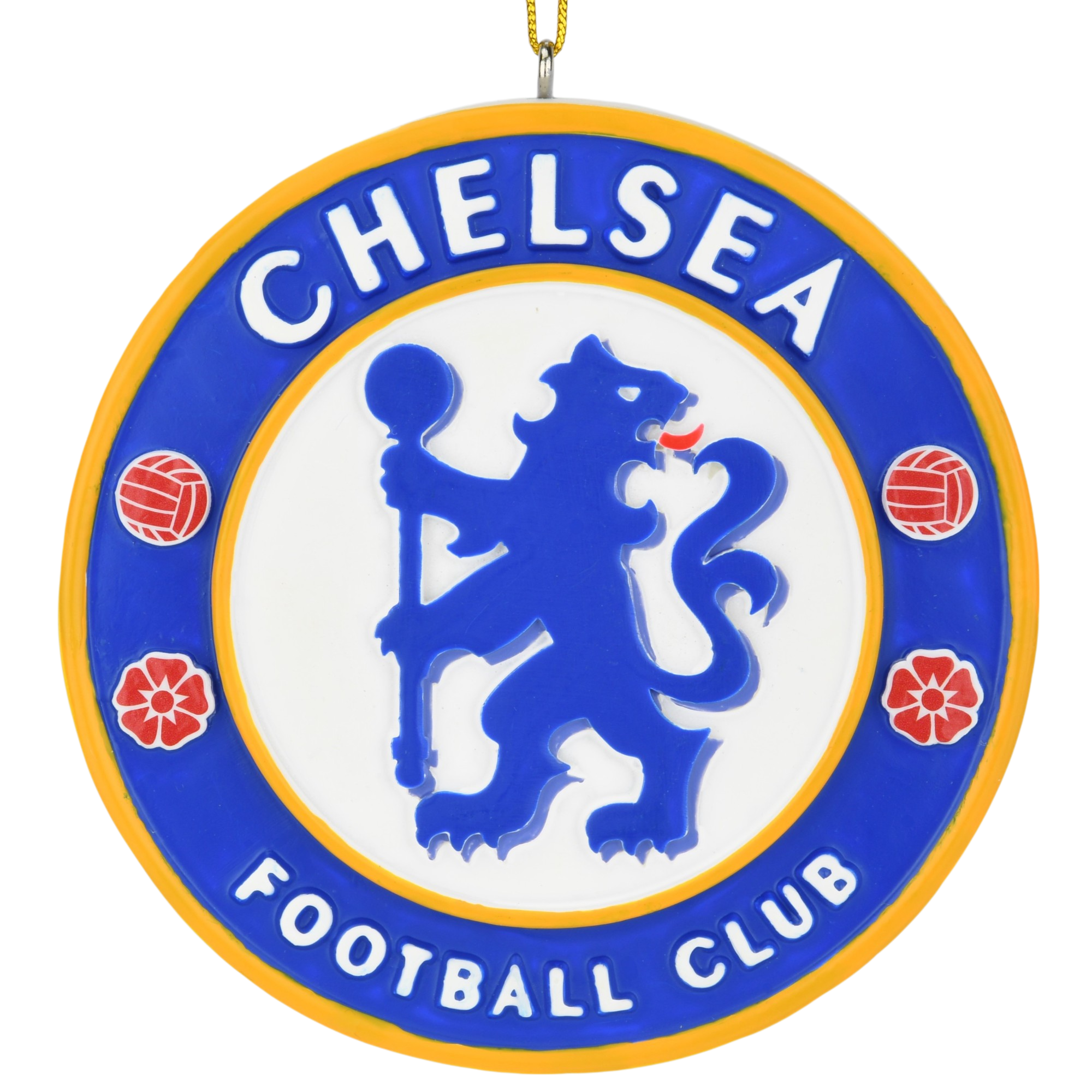 Tree Buddees x Chelsea F.C. Official Football Club Bauble Limited Edition Christmas Ornament - Chelsea Crest