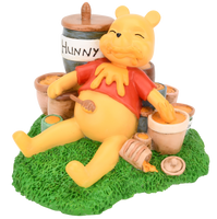 
              Sale - Passed Out Pooh ~ Funny Winne The Pooh Had Too Much Hunny Figurine Decoration
            
