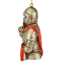 
              Silent Knight Funny Play on Words Christmas Ornament
            