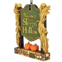
              Welcome to Sleepy Hollow Sign Halloween Ornament Decoration
            