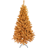 
              Sale - Black and Orange Halloween / Fall Colored Christmas Tree 6 Feet Tall
            