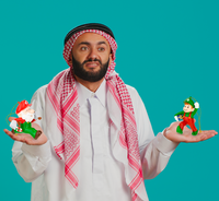 
              Super Santa Bros Fun & Unique Gamer Christmas Ornaments
            