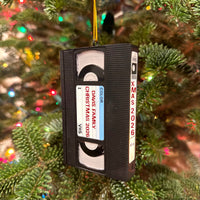 
              VHS Tape Retro Decor Personalizable Christmas Ornament
            
