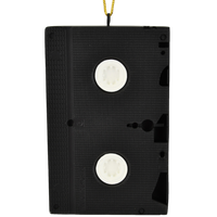 
              VHS Tape Retro Decor Personalizable Christmas Ornament
            
