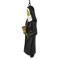 
              Creepy Zombie Nun Halloween Horror Ornament Spooky Undead Decoration
            