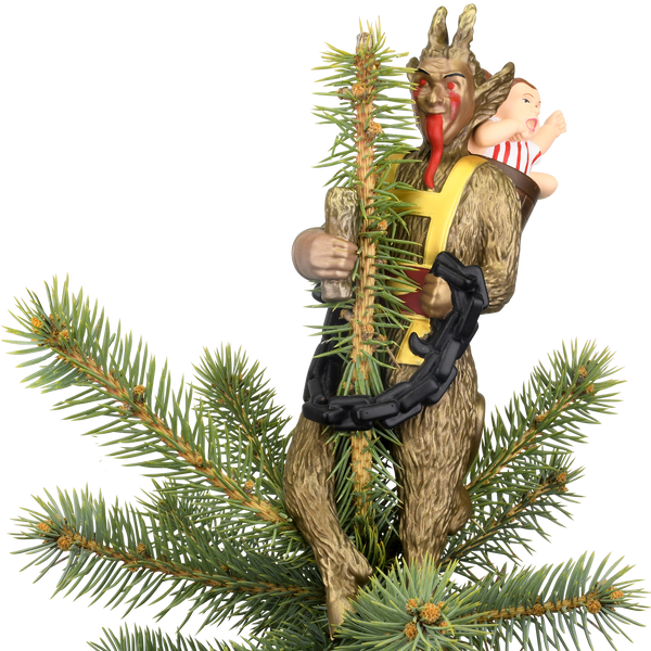 Krampus christmas tree topper