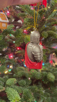 
              Silent Knight Funny Play on Words Christmas Ornament
            