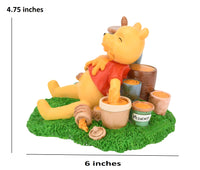 
              Sale - Passed Out Pooh ~ Funny Winne The Pooh Had Too Much Hunny Figurine Decoration
            
